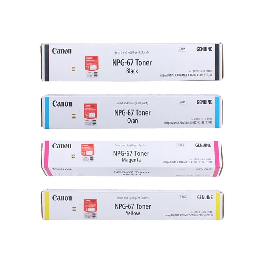 CANON NPG-67 Original Toner (C, M, Y, K)