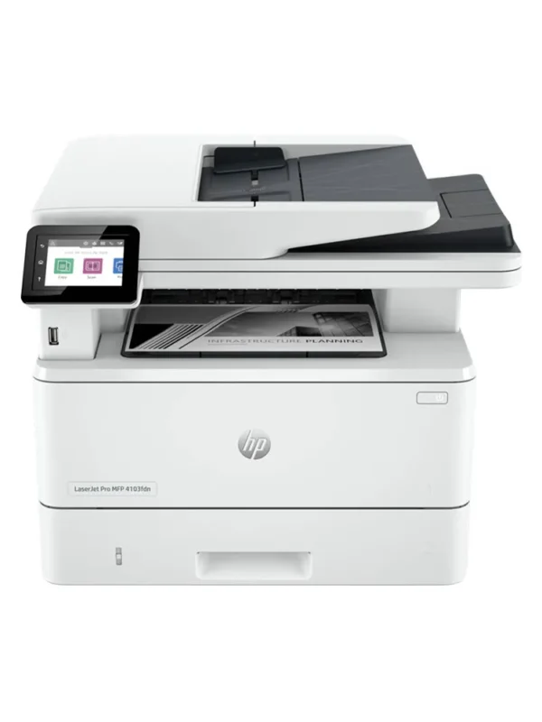 HP LaserJet Pro MFP 4103fdn A4 40ppm Print/Copy/Scan/Fax ADF Duplex USB LAN