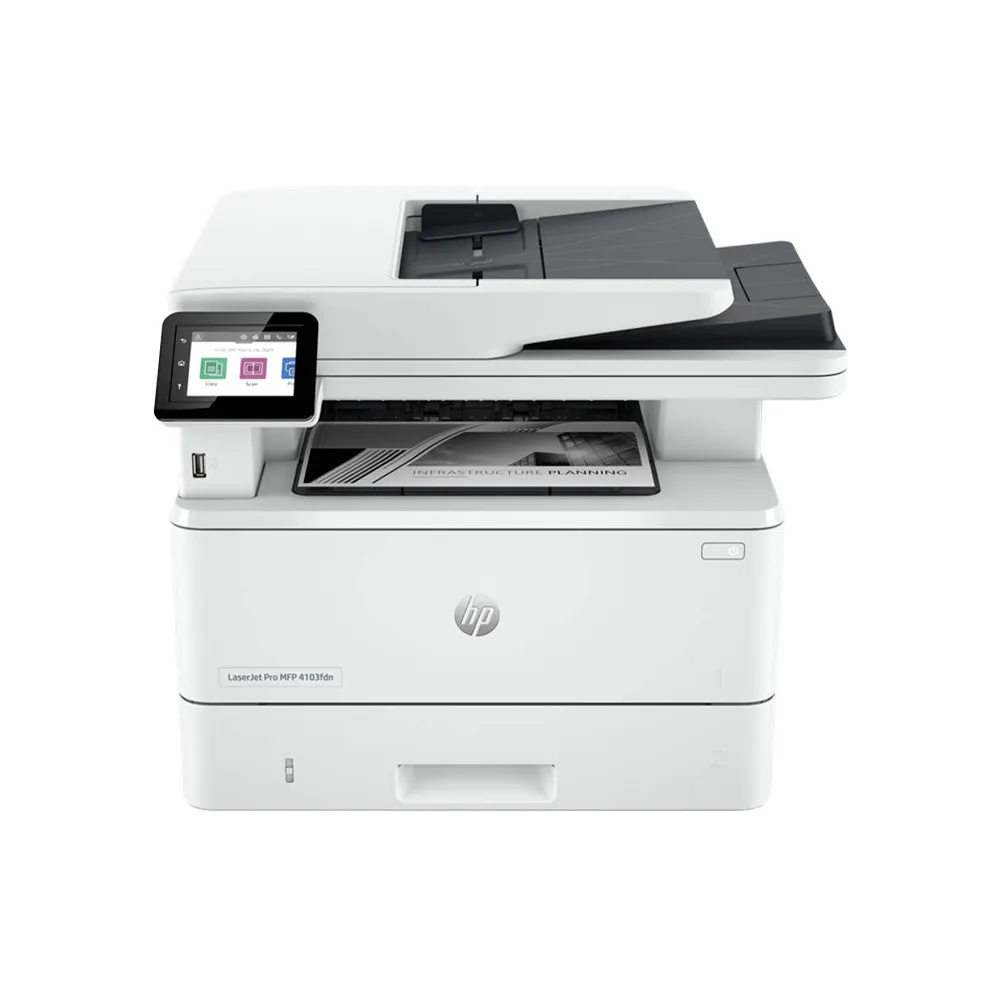 HP LaserJet Pro MFP 4103fdn A4 40ppm Print/Copy/Scan/Fax ADF Duplex USB LAN