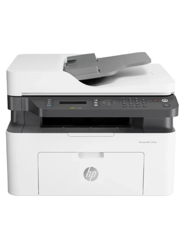 HP LaserJet M137fnw Copy/Print/Scan/Fax WiFi Black White