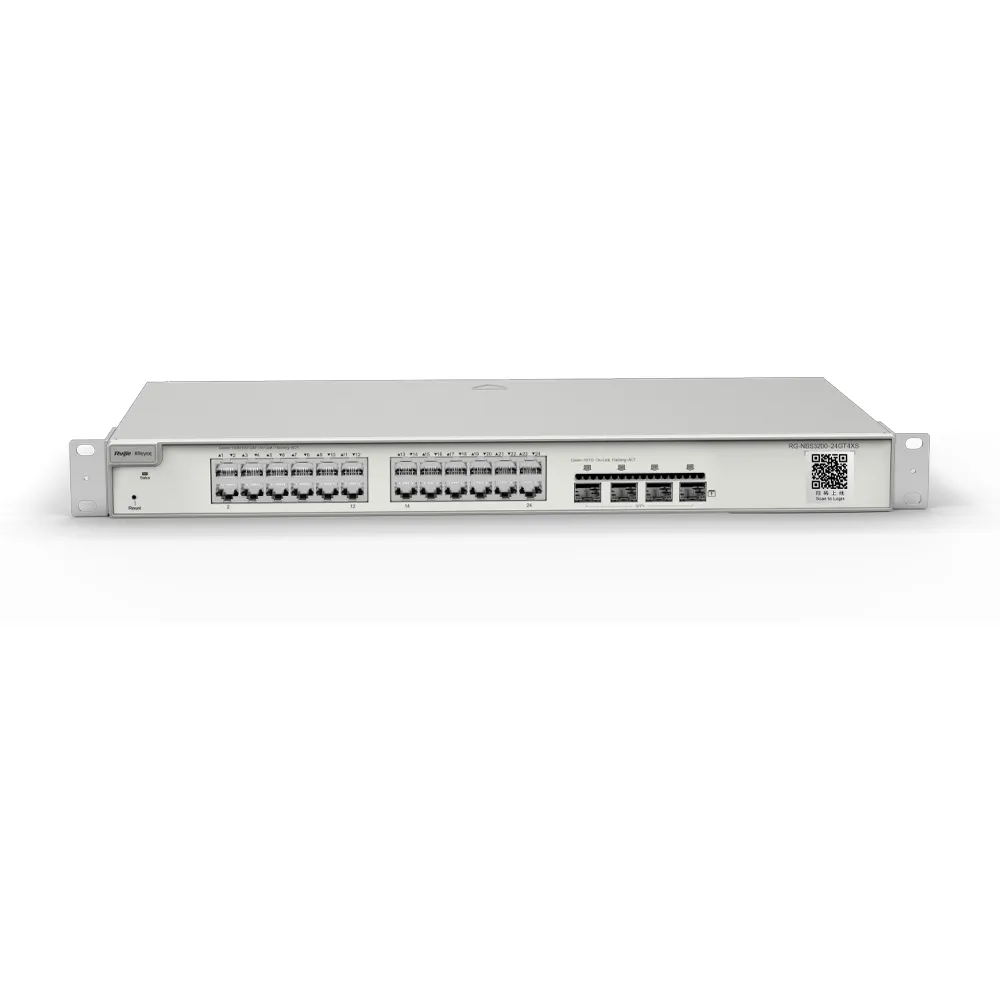 RUIJIE RG-NBS3200-24GT4XS 24 Port Gigabit Layer 2 Managed Switch, 4x10Gb Uplinks