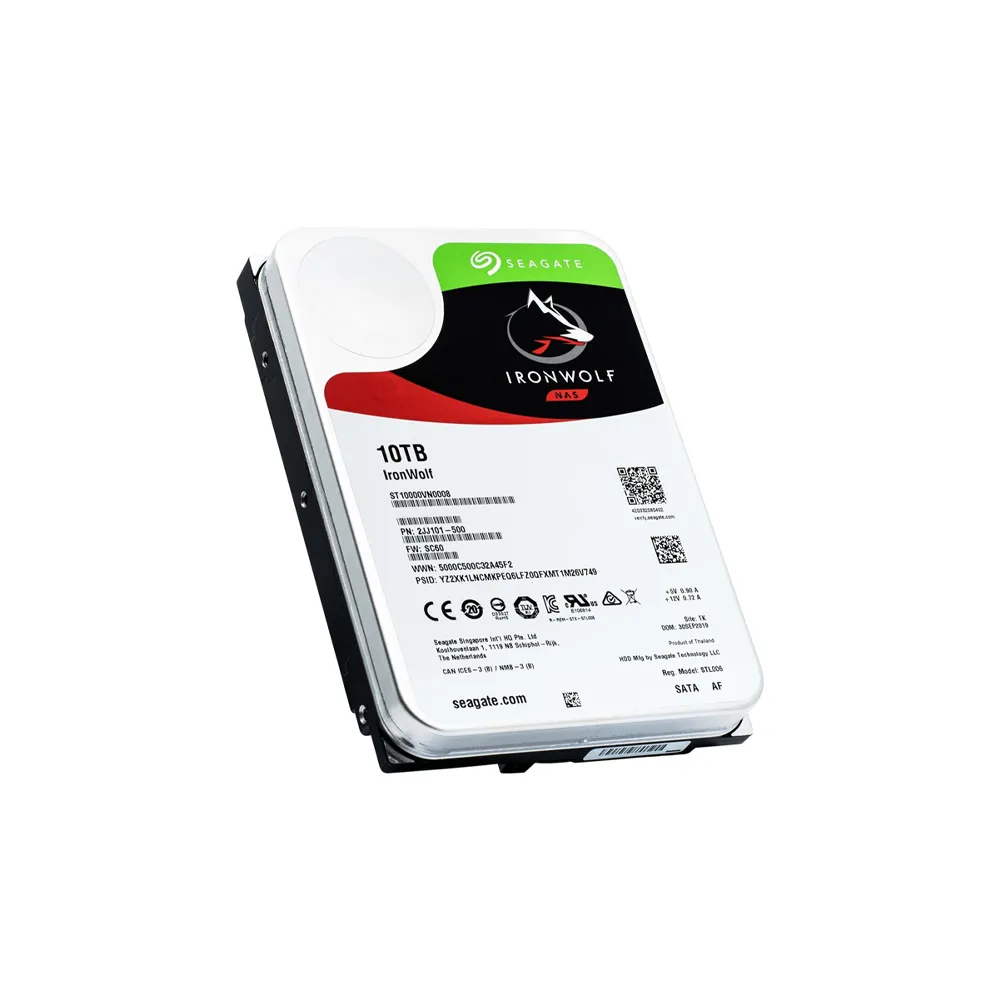 SEAGATE IronWolf Pro 3.5" 10TB Internal Hard Disk Data Recovery PC 6Gb/s 256MB 7200rpm T1000NT001
