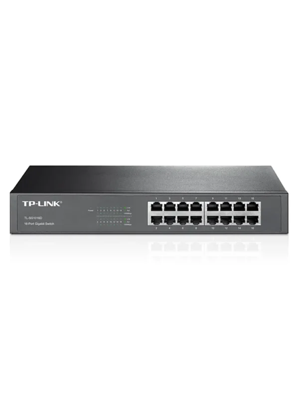 TP-Link TL-SG1016D 16-Port Gigabit Desktop/Rackmount Switch