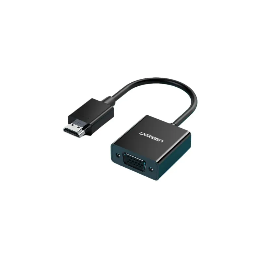 UGREEN 1920*1080@60Hz Max Black Hdmi To Vga Converter