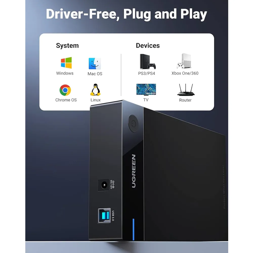 UGREEN 3.5'' Hard Disk Drive Case Black_06