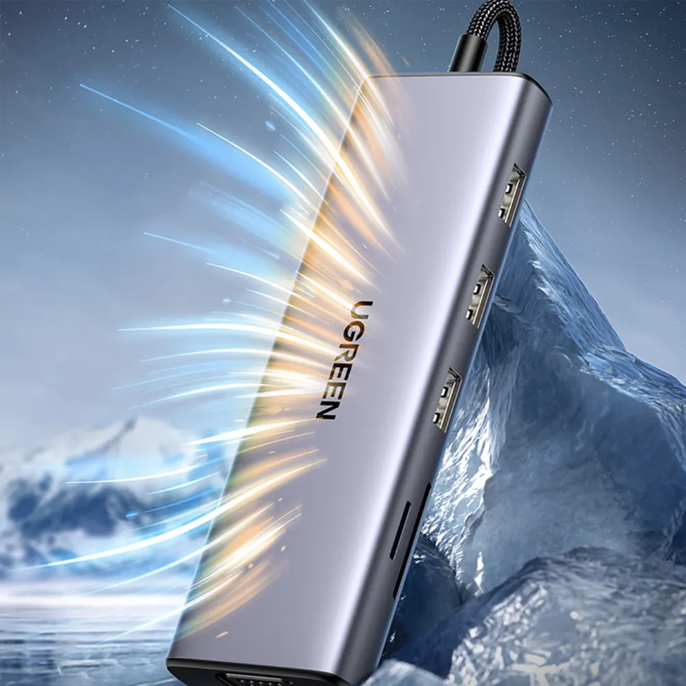 UGREEN 9-In-1 USB-C Multifunctional Docking Station With 4K HDMI_09