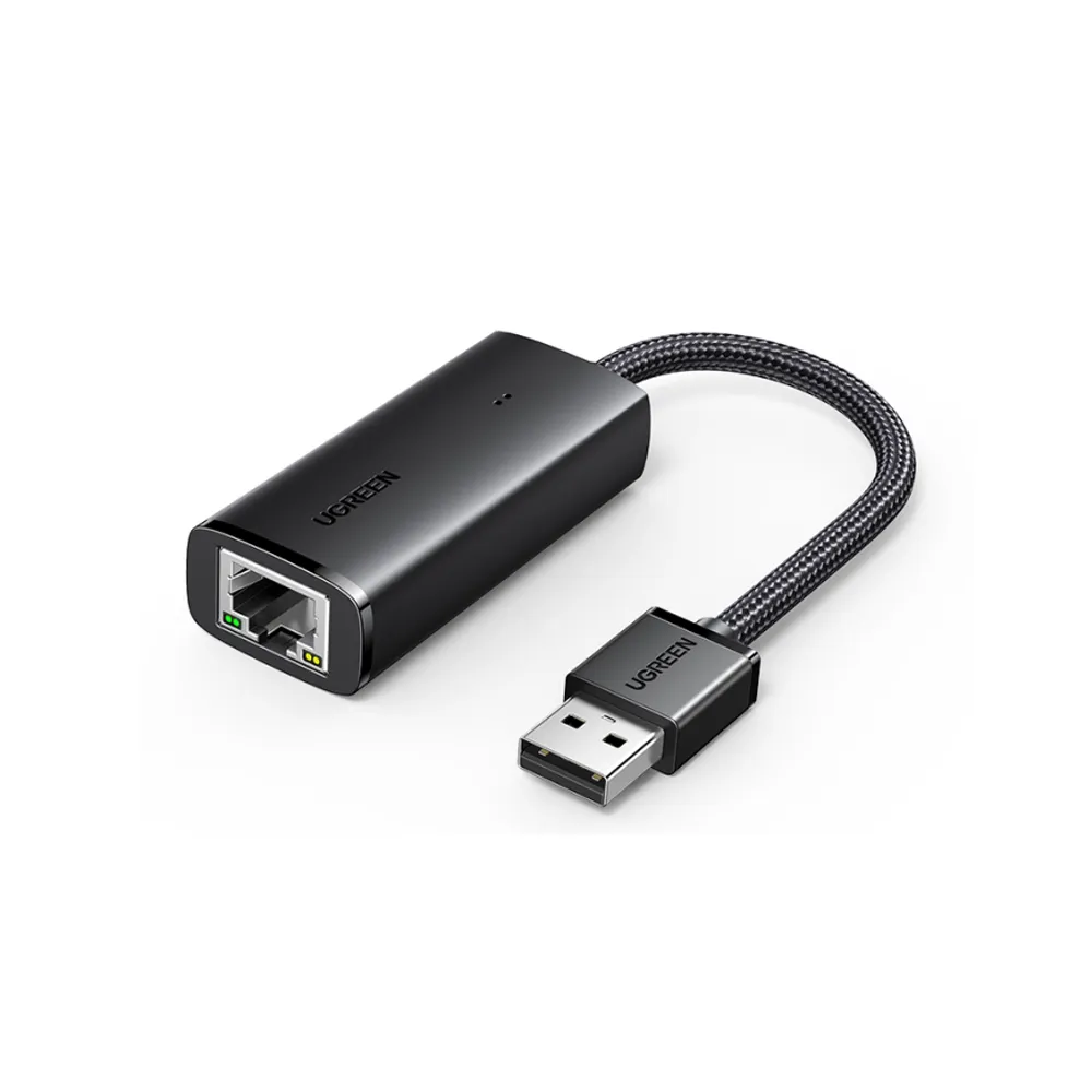 UGREEN Adapter USB to Lan RJ45 Ethernet Network Speed 100Mbps
